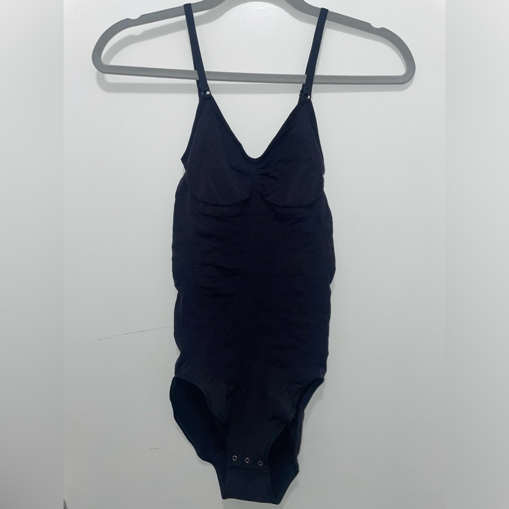 (UNWORN) Curveshe Ultra Comfort Shaper Seamless Bodysuit - Black - Large